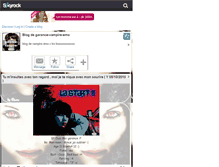 Tablet Screenshot of garance-vampire-emo.skyrock.com