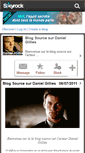 Mobile Screenshot of danieljgillies.skyrock.com