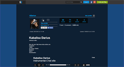 Desktop Screenshot of kdarius.skyrock.com