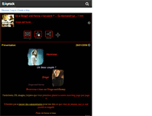 Tablet Screenshot of drago-and-hermy.skyrock.com