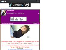 Tablet Screenshot of bellefaustine.skyrock.com