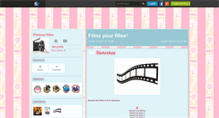 Desktop Screenshot of filmpour-filles.skyrock.com