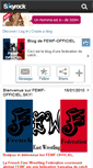 Mobile Screenshot of fewf-officiel.skyrock.com