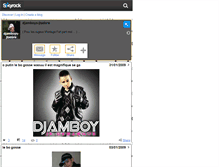 Tablet Screenshot of djamboys-jtadore.skyrock.com