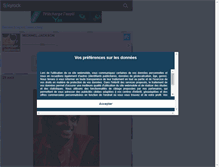 Tablet Screenshot of m-michael---jackson-m.skyrock.com