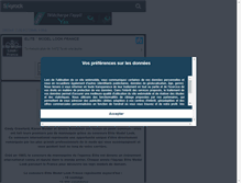 Tablet Screenshot of elite-model-look-france.skyrock.com
