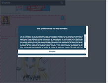 Tablet Screenshot of mangaka-universelle.skyrock.com