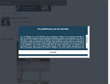 Tablet Screenshot of mlle-lo00u.skyrock.com