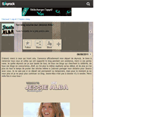 Tablet Screenshot of jessie-alba.skyrock.com