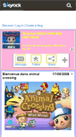 Mobile Screenshot of animalcrossing-ww-x.skyrock.com