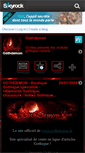 Mobile Screenshot of gothdemon53000.skyrock.com