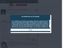 Tablet Screenshot of les-simpson-musik-62.skyrock.com