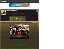 Tablet Screenshot of fanedemerlin.skyrock.com