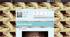 Desktop Screenshot of claire-quil.skyrock.com