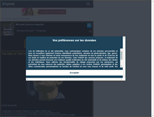 Tablet Screenshot of michael-jackson-legends.skyrock.com