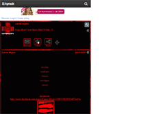 Tablet Screenshot of carriemyers.skyrock.com