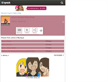 Tablet Screenshot of jennyxmusiik.skyrock.com