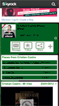 Mobile Screenshot of cristian-castro-officiel.skyrock.com