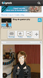 Mobile Screenshot of gaetan-joly.skyrock.com