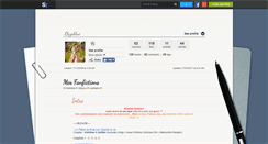 Desktop Screenshot of llyzablue.skyrock.com