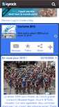 Mobile Screenshot of cyclisme-2010.skyrock.com