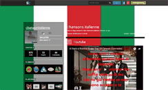 Desktop Screenshot of chansonitalienne.skyrock.com