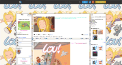 Desktop Screenshot of lou-la-bd-x3.skyrock.com