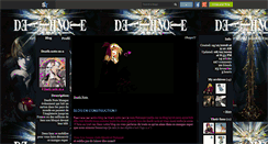 Desktop Screenshot of death-note-m-a.skyrock.com