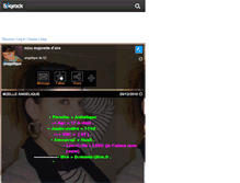 Tablet Screenshot of andgelique.skyrock.com
