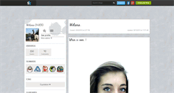 Desktop Screenshot of melanie-54830.skyrock.com