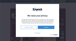 Desktop Screenshot of nouvolight.skyrock.com
