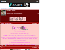 Tablet Screenshot of coraille0.skyrock.com