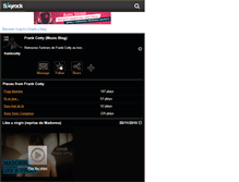 Tablet Screenshot of frankcotty.skyrock.com