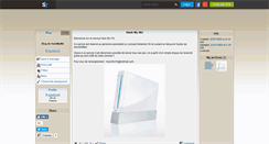 Desktop Screenshot of hackmywii.skyrock.com