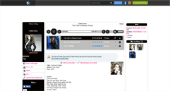 Desktop Screenshot of celine-music.skyrock.com