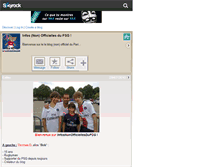 Tablet Screenshot of infosnonofficiellesdupsg.skyrock.com