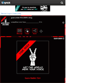 Tablet Screenshot of gaza-under-fire-2009.skyrock.com
