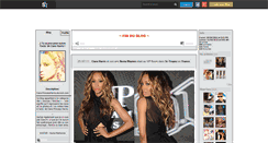 Desktop Screenshot of ciara-princessharris.skyrock.com