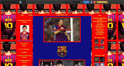 Desktop Screenshot of messi-le-genie-du-fcb.skyrock.com