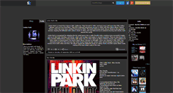 Desktop Screenshot of linkin-park-zzz.skyrock.com