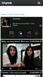 Mobile Screenshot of amanda-j.skyrock.com
