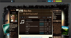 Desktop Screenshot of clairekeimofficiel.skyrock.com