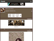 Tablet Screenshot of gossipgirl09.skyrock.com