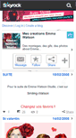 Mobile Screenshot of emma-watson-studio.skyrock.com