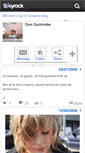 Mobile Screenshot of don-quichotte001.skyrock.com