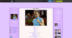 Desktop Screenshot of patty-schnyder.skyrock.com