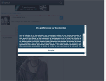 Tablet Screenshot of ma-petite-nina.skyrock.com