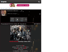 Tablet Screenshot of heroes-magic.skyrock.com