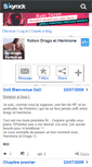 Mobile Screenshot of fic-drago-hermione.skyrock.com