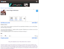 Tablet Screenshot of fic-drago-hermione.skyrock.com